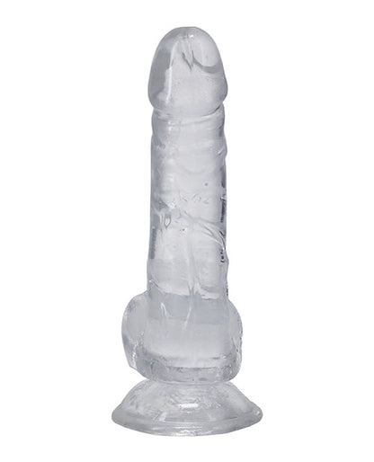 Doc Johnson Dick In A Bag 6" Clear Dildo