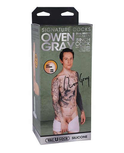 Owen Grey Signature Cocks 8" Silicone Dildo