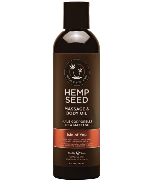 Huile de massage et de corps Earthly Body - 8 oz Isle of You