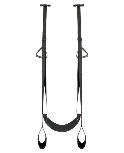 Easy Toys Door Leg & Bum Support Over The Door Swing - Black