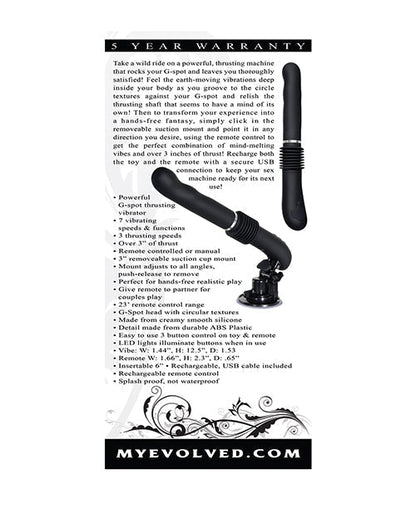 Evolved G Force Thruster - Black