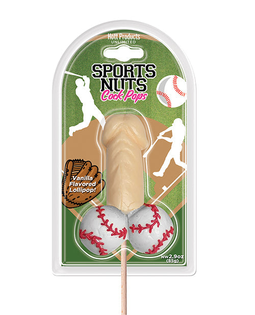 Bonbons Sucettes Balls de Sport - Vanille