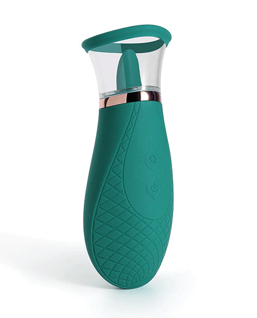 Stimulateur clitoridien Scioness à sucer et lécher - Vert