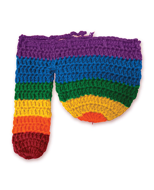 Rainbow Willy Warmer | Colorful Adult Gag Gift