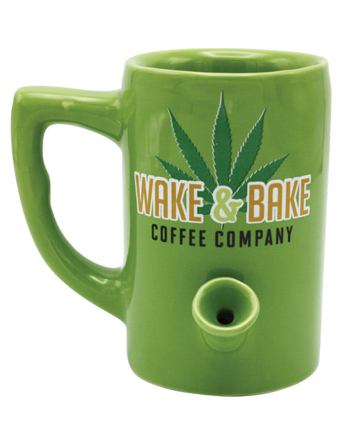 Mug « Wake & Bake » - Vert 295 ml