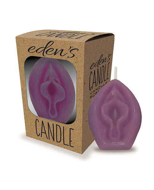 Bougie Vagin d'Eden - Violet - Vanille