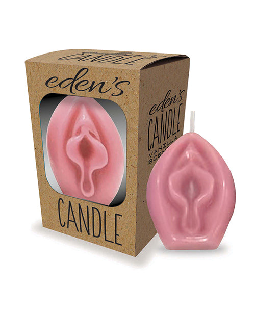 Bougie vaginale d'Eden - Rose - Vanille