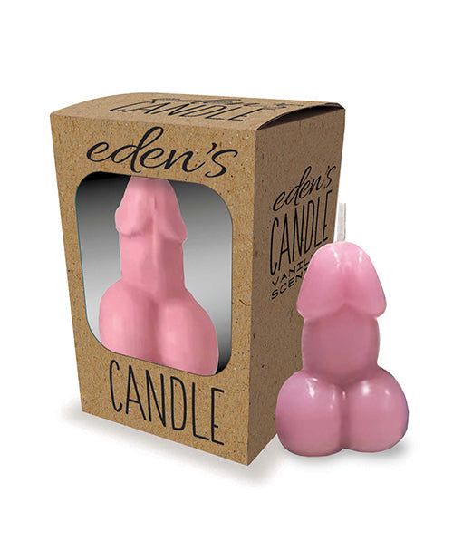 Bougie Pénis Eden - Rose - Vanille