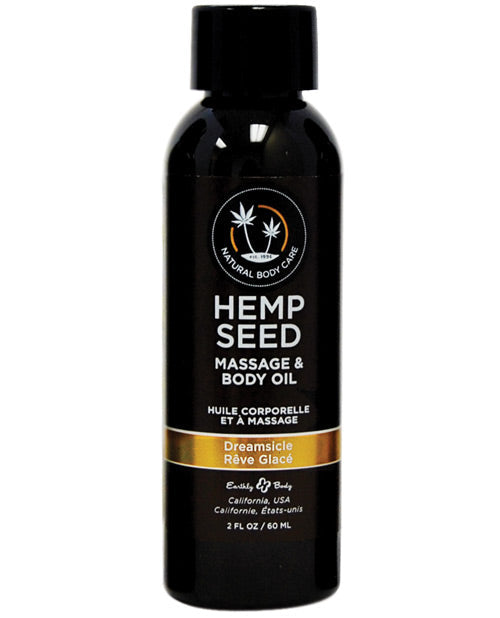 Huile de massage et corps Earthly Body - 2 oz Dreamsicle