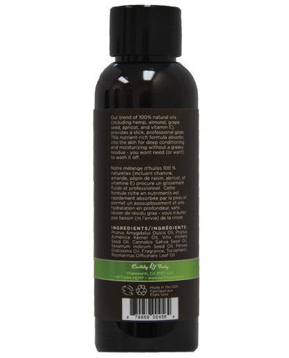 Earthly Body Massage & Body Oil - 2 oz Naked in the Woods