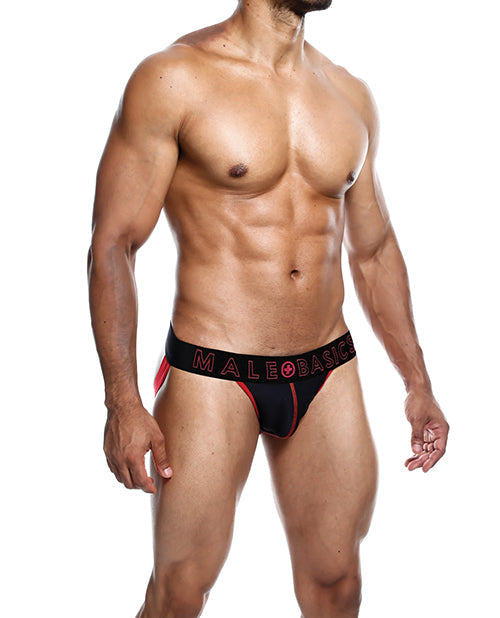 Jockstrap néon pour homme - rouge P/M