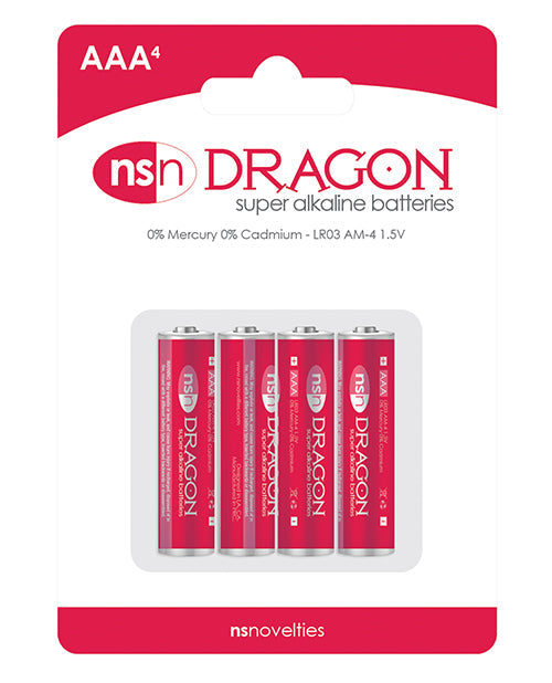 Piles alcalines Dragon - AAA Lot de 4
