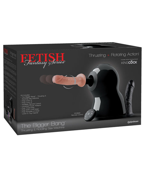 Série Fetish Fantasy : La machine sexuelle rotative et pénétrante Bigger Bang
