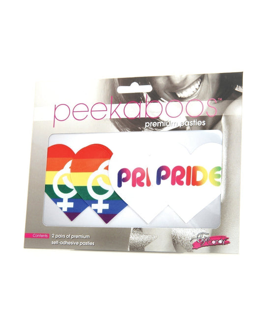 Cœurs Peekaboos de la Fierté - Paquet de 2