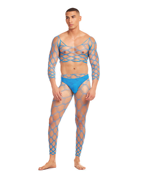 Ensemble 3 pièces Rainbow Party Future Mode - Bleu L/XL
