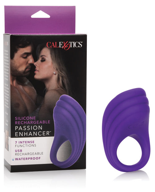 Stimulateur de passion rechargeable en silicone - Violet