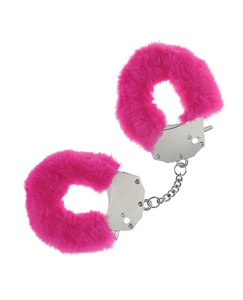 Shots Aïe ! Menottes Peluches Ultra-résistantes - Roses