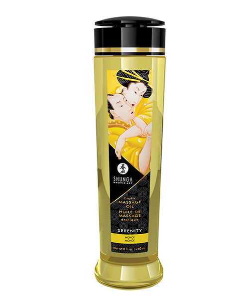 Huile de massage érotique Shunga - 8 oz Monoi