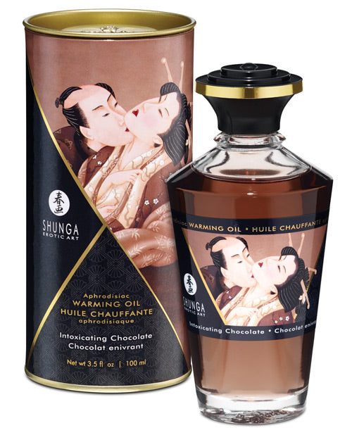 Huile chauffante Shunga – Chocolat enivrant 3,5 oz