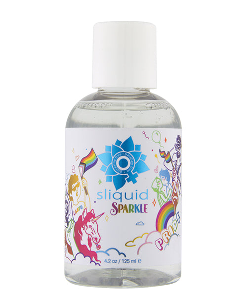 Lubrifiant à base d'eau Sliquid Naturals Sparkle Pride - 125 ml