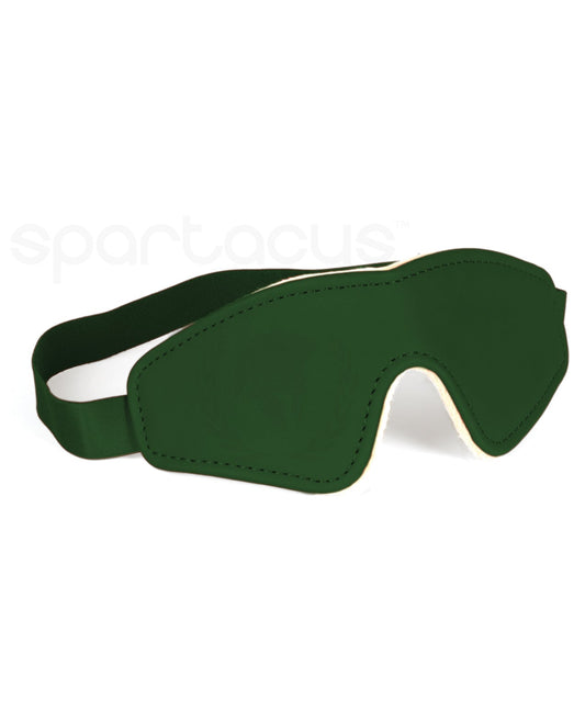 Bandeau Spartacus en PU doublé de peluche - Vert