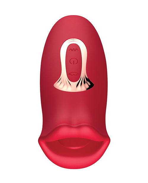 Vibration et morsure de la bouche Big Bite - Rouge