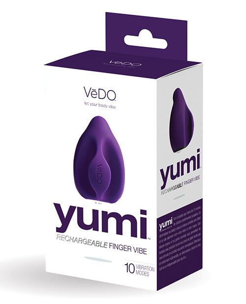 VeDO Yumi Doigt Vibreur - Violet Foncé