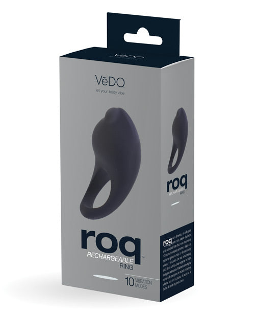 Anneau rechargeable VeDO Roq - Noir
