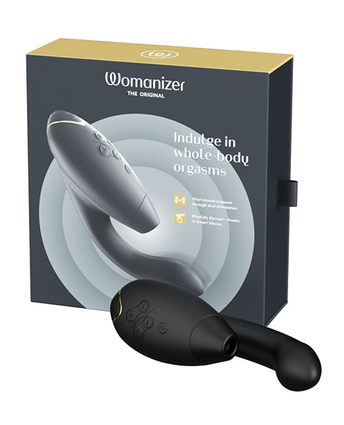 Womanizer Duo 2 stimulateur clitoridien et point G - Noir