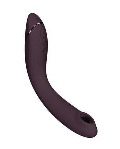 Vibromasseur point G Womanizer OG à manche long - Aubergine