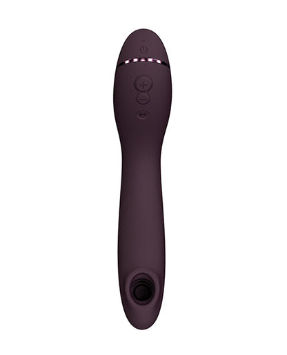 Vibromasseur point G Womanizer OG à manche long - Aubergine