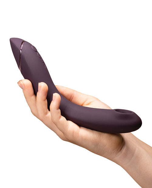 Vibromasseur point G Womanizer OG à manche long - Aubergine