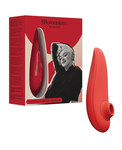 Stimulateur clitoridien Womanizer x Marilyn Monroe Édition Spéciale Classic 2 - Rouge vif
