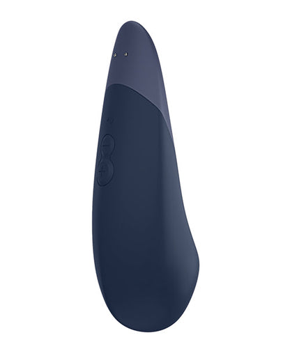 Vibromasseur clitoridien silencieux Womanizer Vibe - Bleu foncé