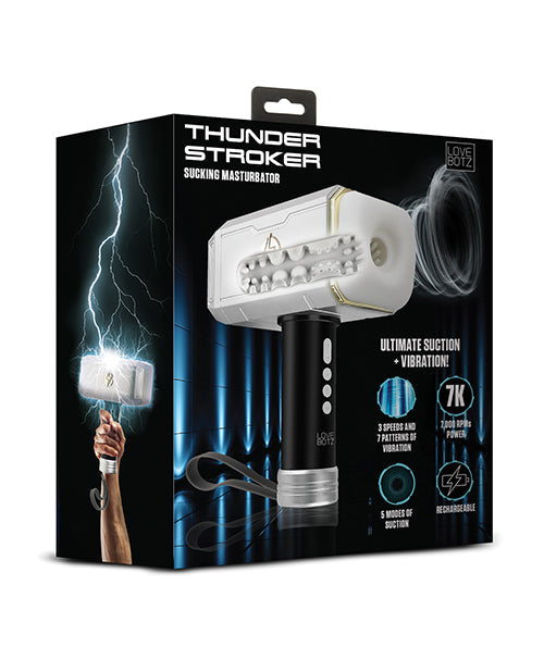 Thor's Hammer 10X Vibrating Suction Masturbator by LoveBotz