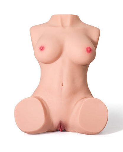 Serena Life Size Sex Doll Torso Poseable TPE With Metal Skeleton And 3-In-1 Dual Openings