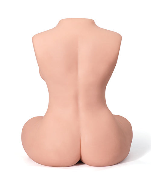 Serena Life Size Sex Doll Torso Poseable TPE With Metal Skeleton And 3-In-1 Dual Openings