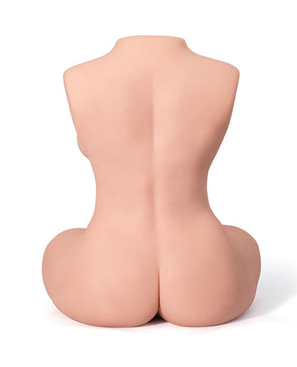 Serena Life Size Sex Doll Torso Poseable TPE With Metal Skeleton And 3-In-1 Dual Openings