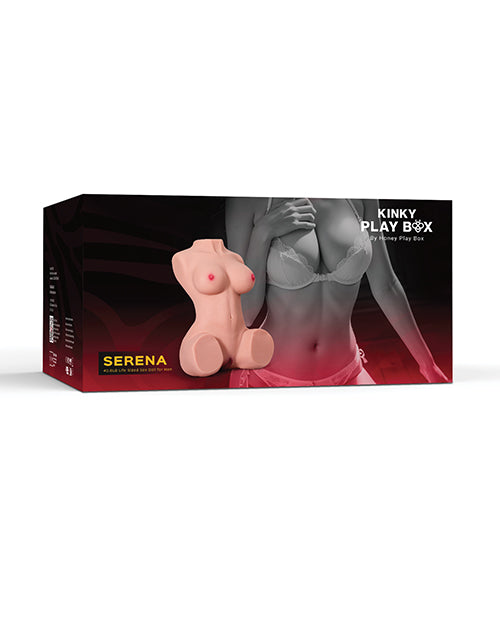 Serena Life Size Sex Doll Torso Poseable TPE With Metal Skeleton And 3-In-1 Dual Openings