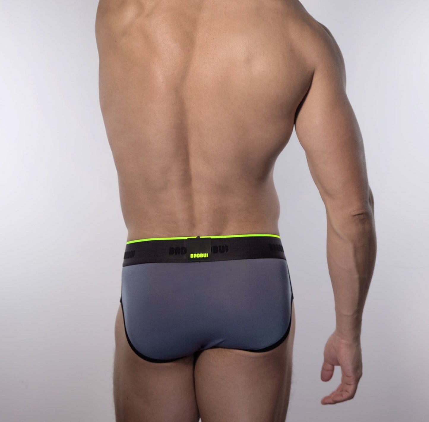 Micro Modal Colorblock Flex Brief In Jet And Cadet