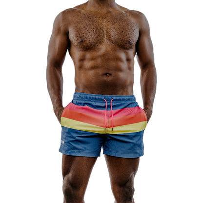 70's Swim Gym Short