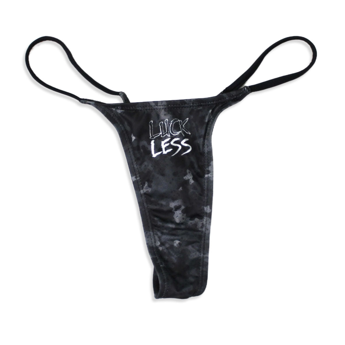 Tactical Camo Polyester Spandex Thong With Comfortable Seamless Fit