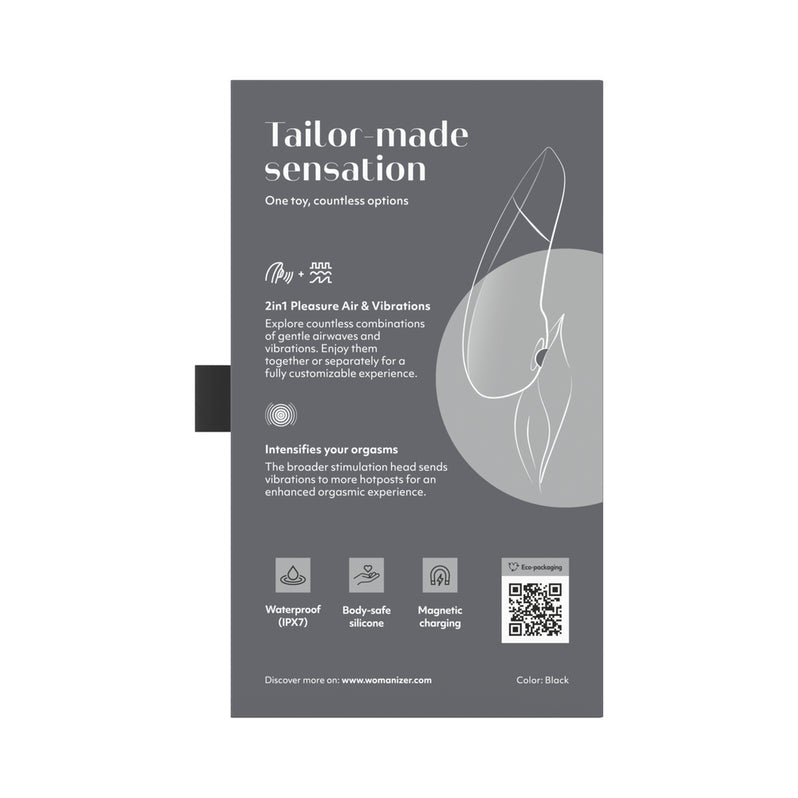 Stimulateur clitoridien 2-en-1 Womanizer Enhance
