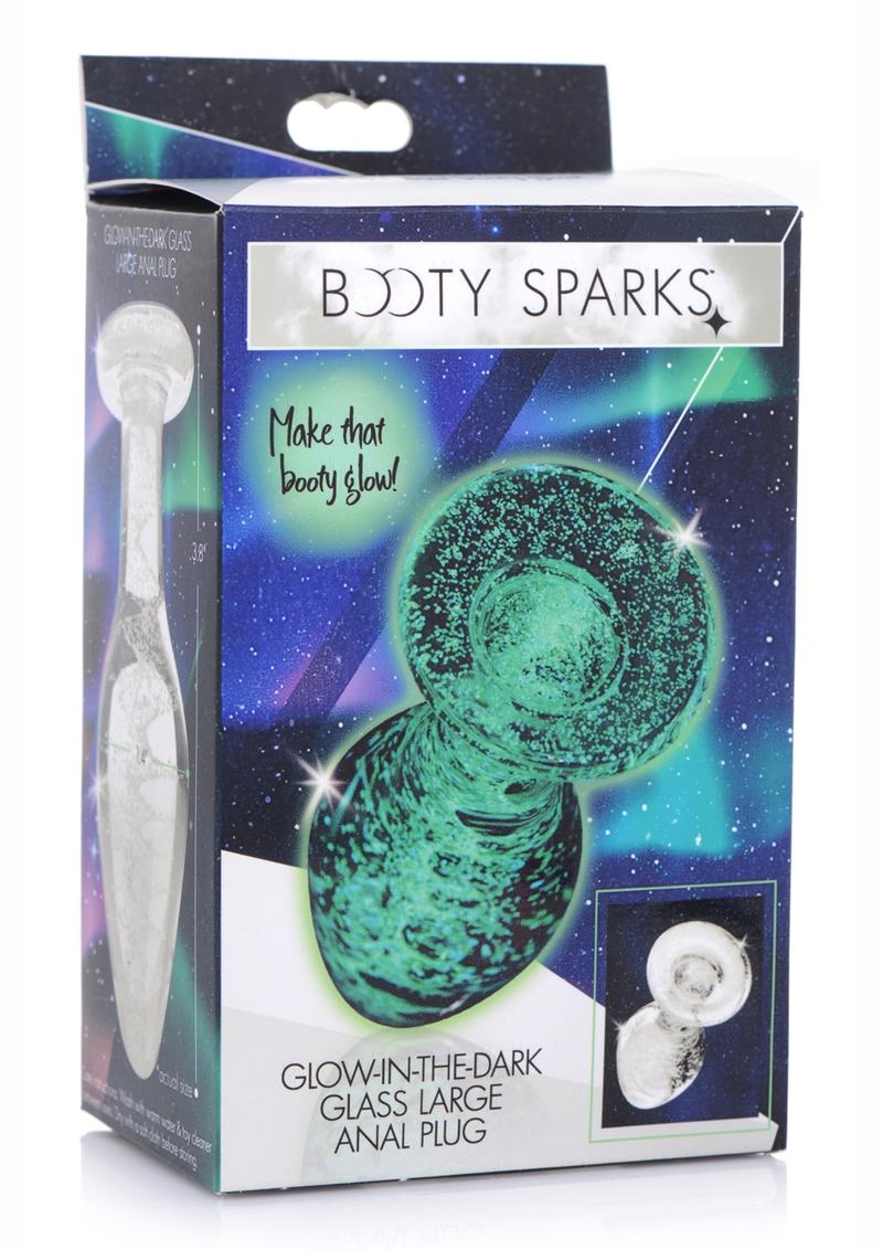 Booty Sparks Plug Anal en Verre Luminescent