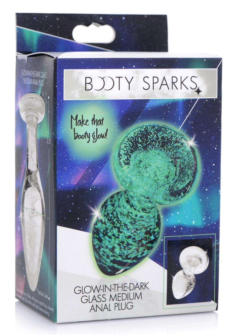 Booty Sparks Plug Anal en Verre Luminescent