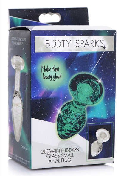 Booty Sparks Plug Anal en Verre Luminescent