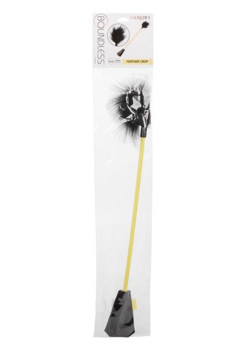 Boundless Feather Crop & Tickler - Dual-End Sensation Toy