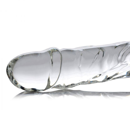 Master Series Brutus Glass Dildo Thruster