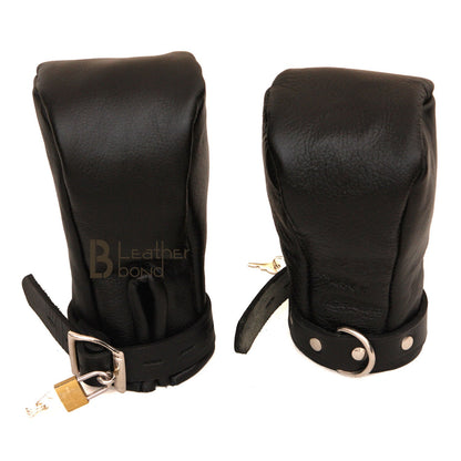 Puppy Play Animal Role Bondage Set Cowhide Leather Restraint 5 Pieces Set.