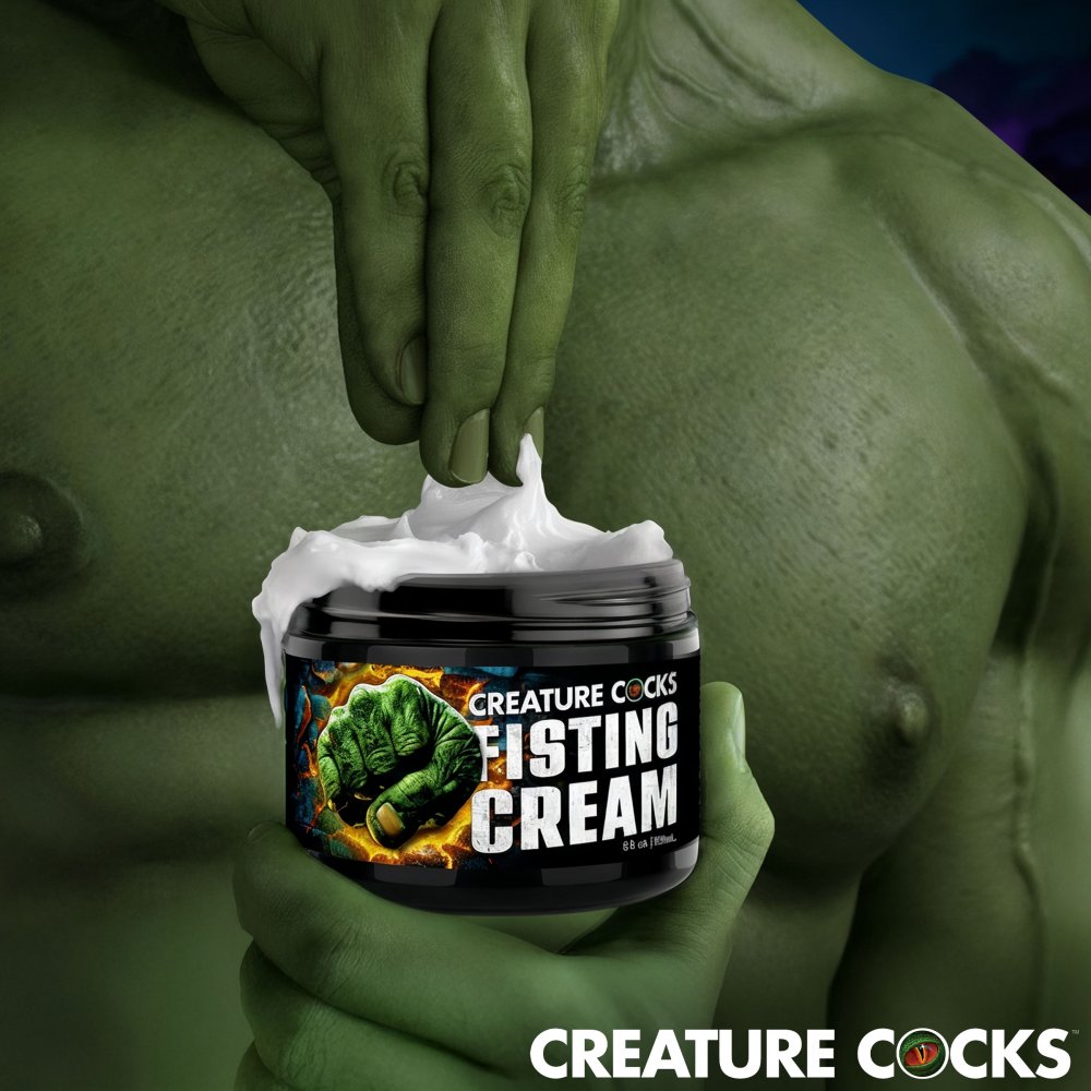 Creature Cocks Fisting Cream Anal Relaxation Cream With Benzocaine 8 oz